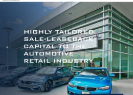 Capital Automotive Website- Welcome